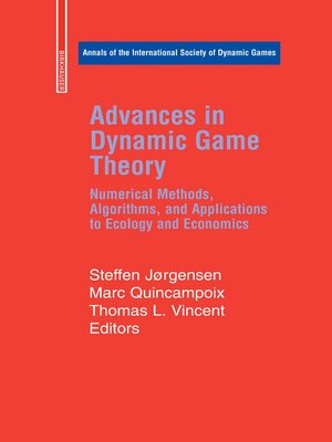 cover image of Advances in Dynamic Game Theory
